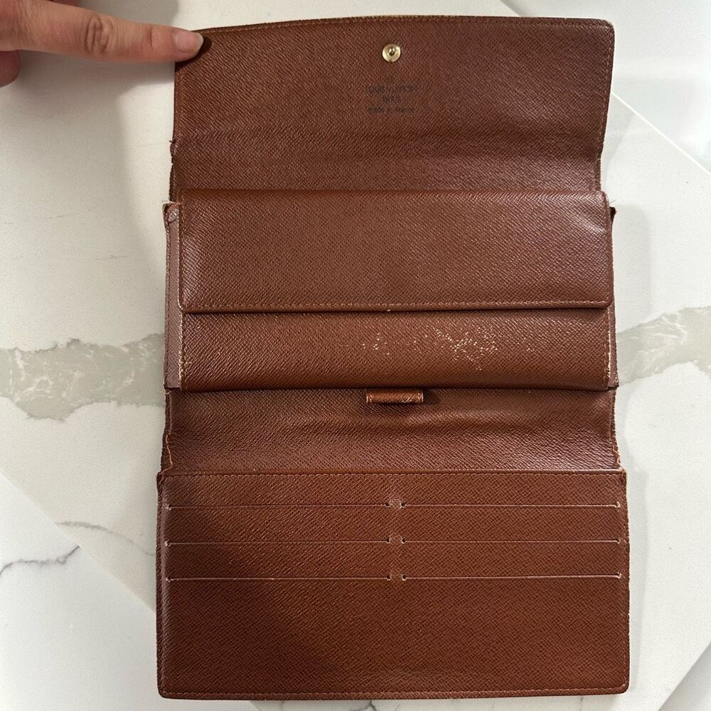 Vintage Louis Vuitton Monogram Porte Tresor International Long Wallet - Picture 6 of 12